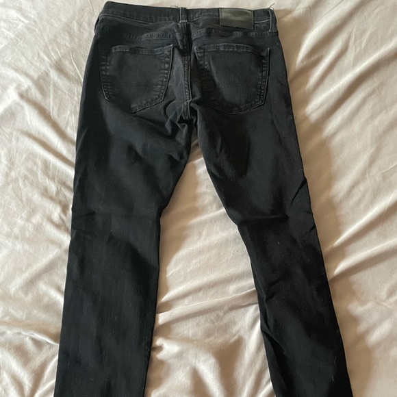 Black ripped , skinny jeans - Picture 2 of 2